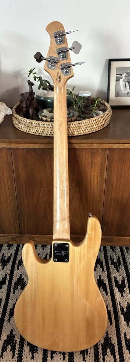 OLP By Ernie Ball Musicman Stingray Bali Wood Natural Excellent W