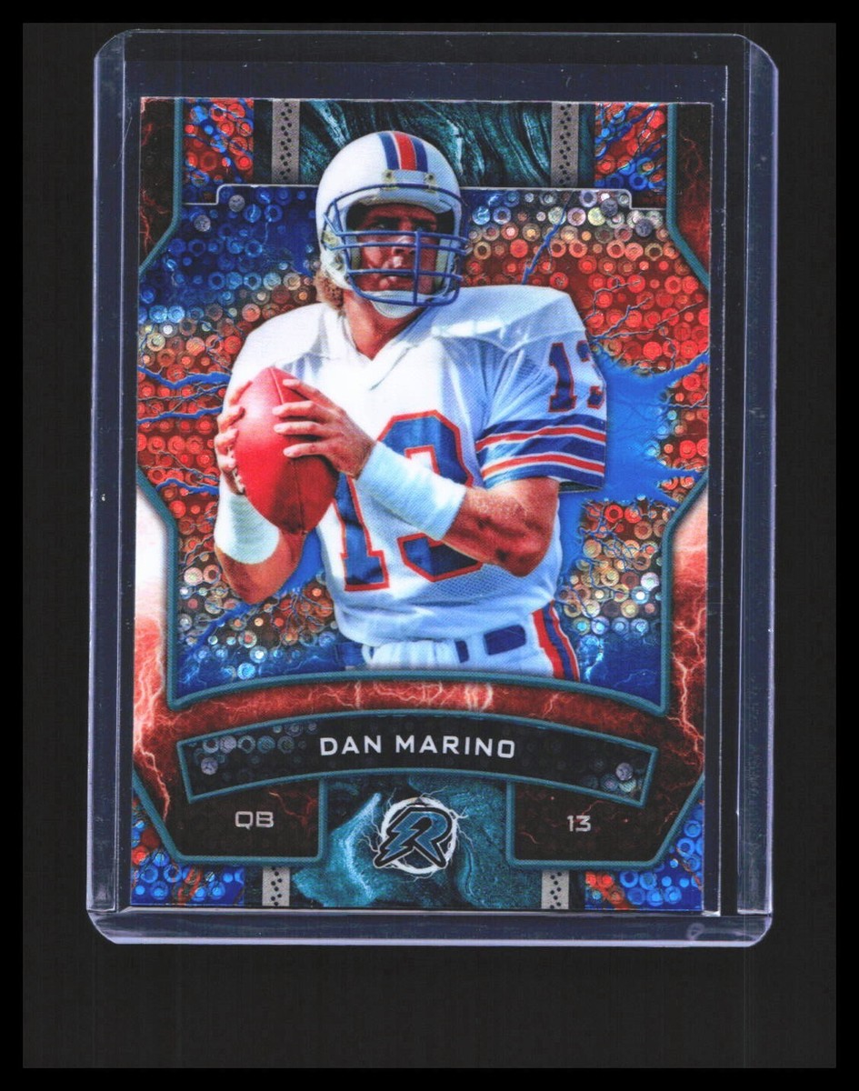 2025 Dan Marino Topps Resurgence Blue & Orange Disco Refractor #58