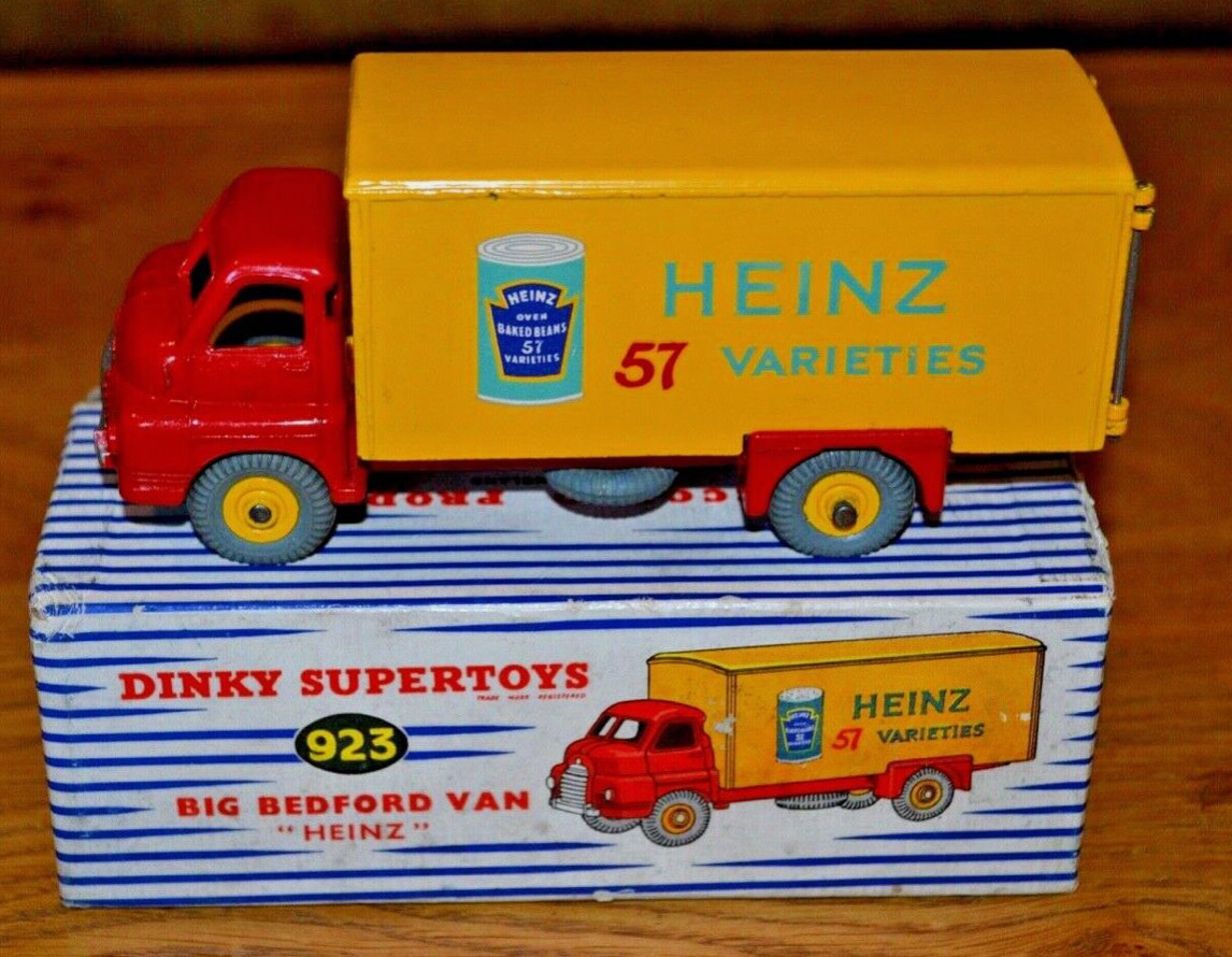 Dinky 923, Big Bedford Van (Heinz) - Free Price Guide & Review