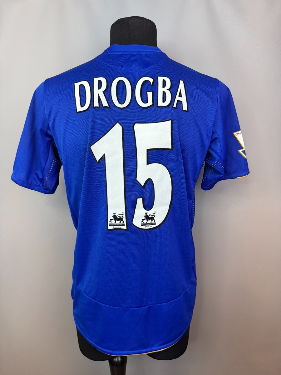CHELSEA 2005 2006 DROGBA HOME SHIRT CENTENARY FOOTBALL SOCCER