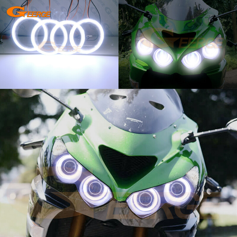For Kawasaki Ninja ZX14 Zx14r ZZR1400 Ultra Bright COB Led Angel
