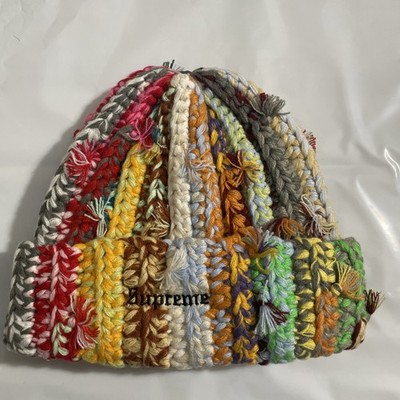Supreme Hand Tied Beanie Multicolor Sealed Brand New | eBay