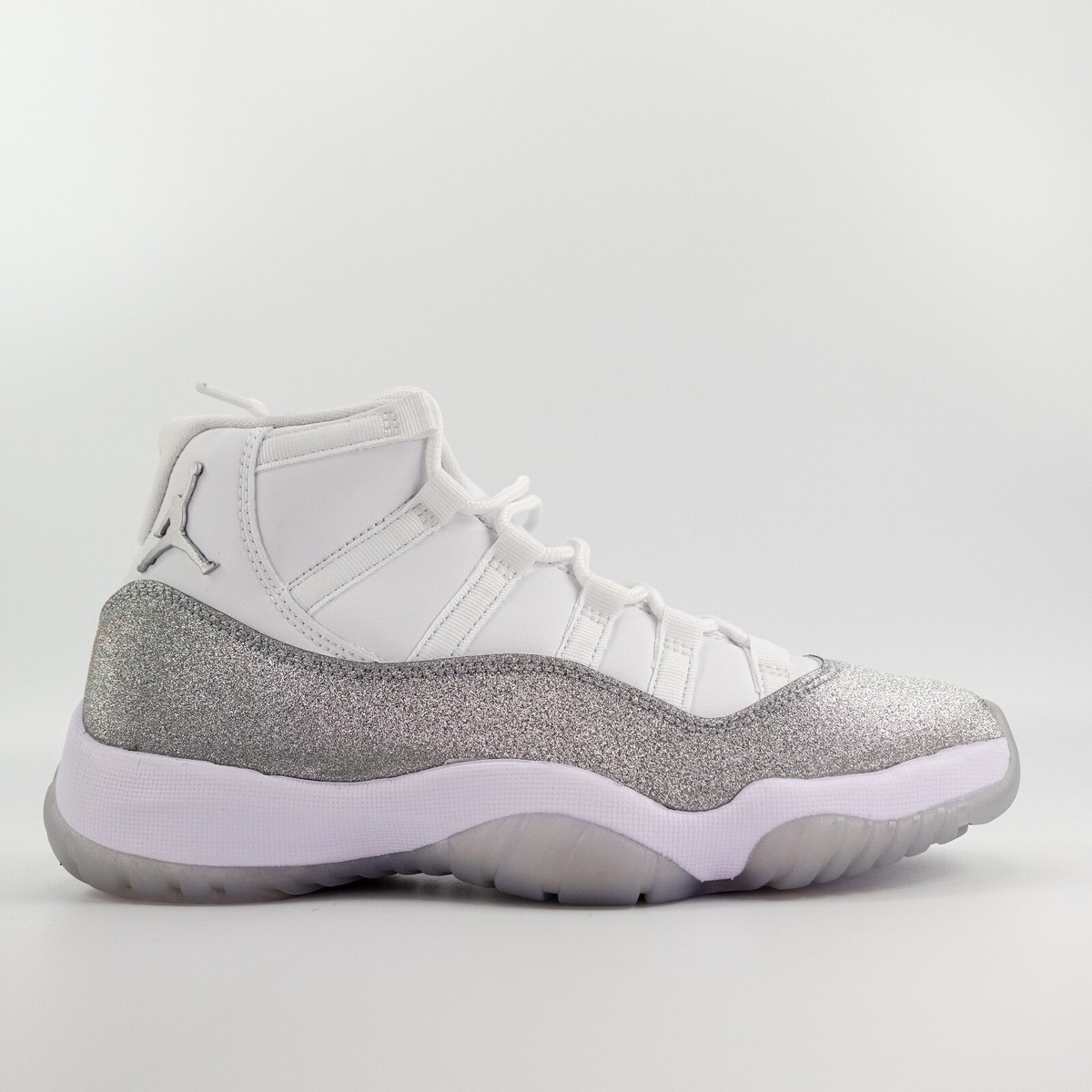 Nike Air Jordan 11 Retro White Metallic Silver AR0715 100 Womens