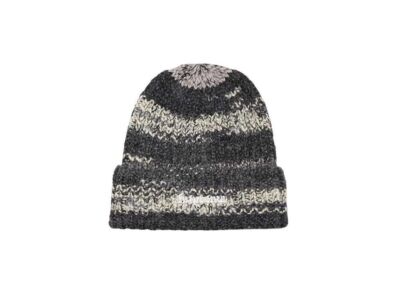 Supreme Space Dye Stripe Beanie Black | eBay