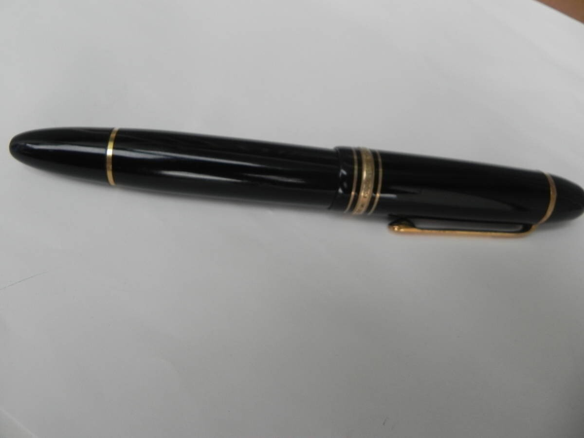 Montblanc Meisterstuck 149 14C 4810 585 Black Fountain Pen | eBay