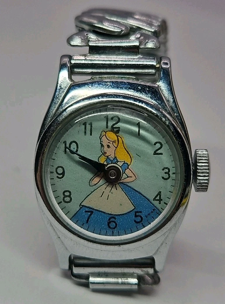 Alice in Wonderland Disney Watches & Timepieces (Pre - 1968) for