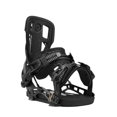 Flow NX2 Fusion Men's Rear Entry Snowboard Bindings, Black, X