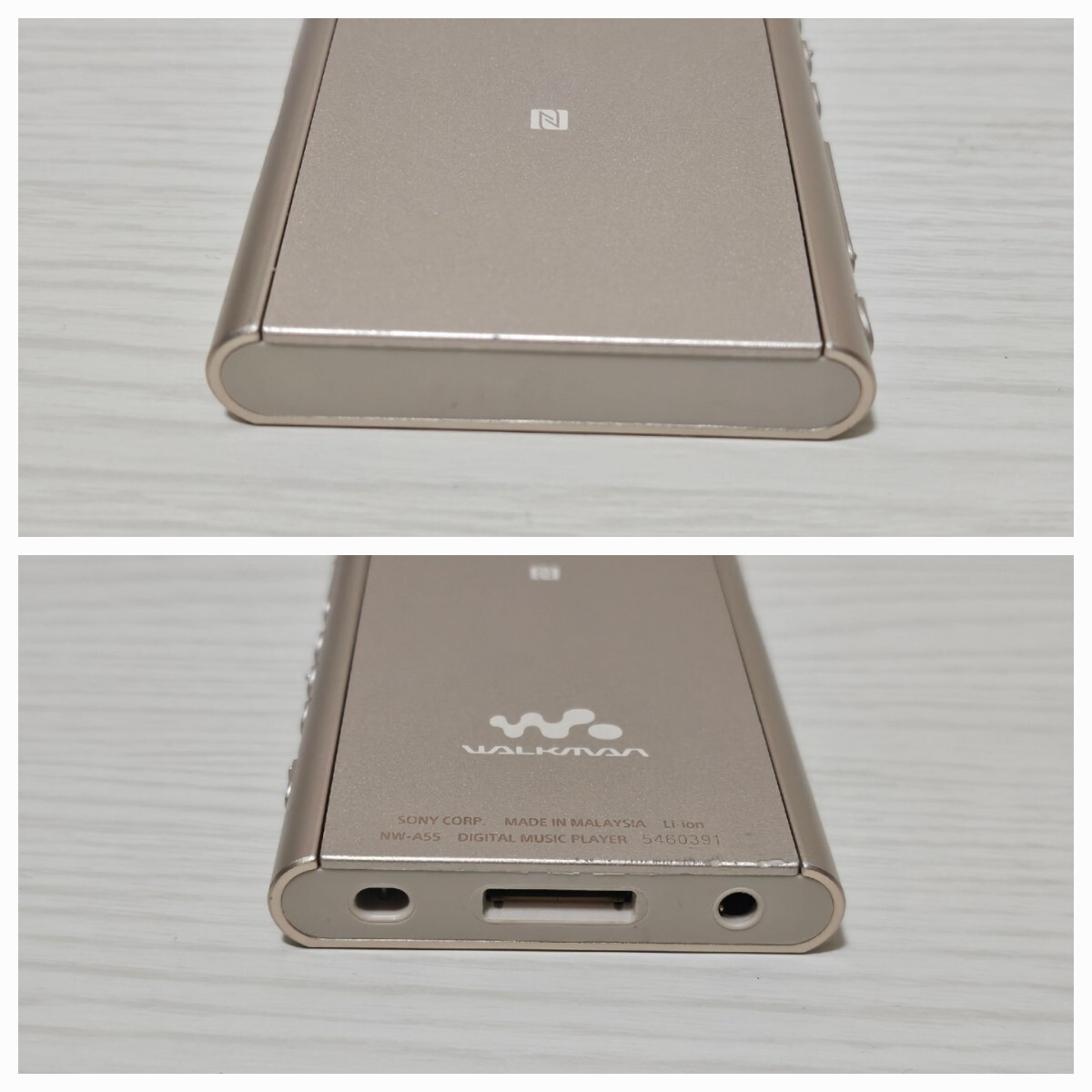 SONY NW-A55 ゴールド WALKMAN SONY NW-A55 Walkman GOLD A Series