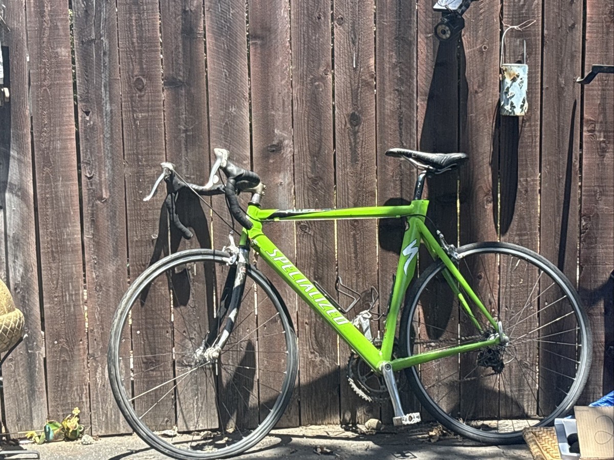 SPECIALIZED ALLEZ PRO M4 PRO ROAD BIKE in GREEN - (1999