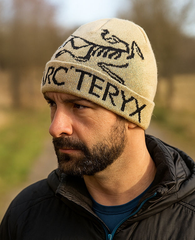 NWT Arc'teryx Bird Toque Beanie – Beige Void Wool Winter Ski Hat