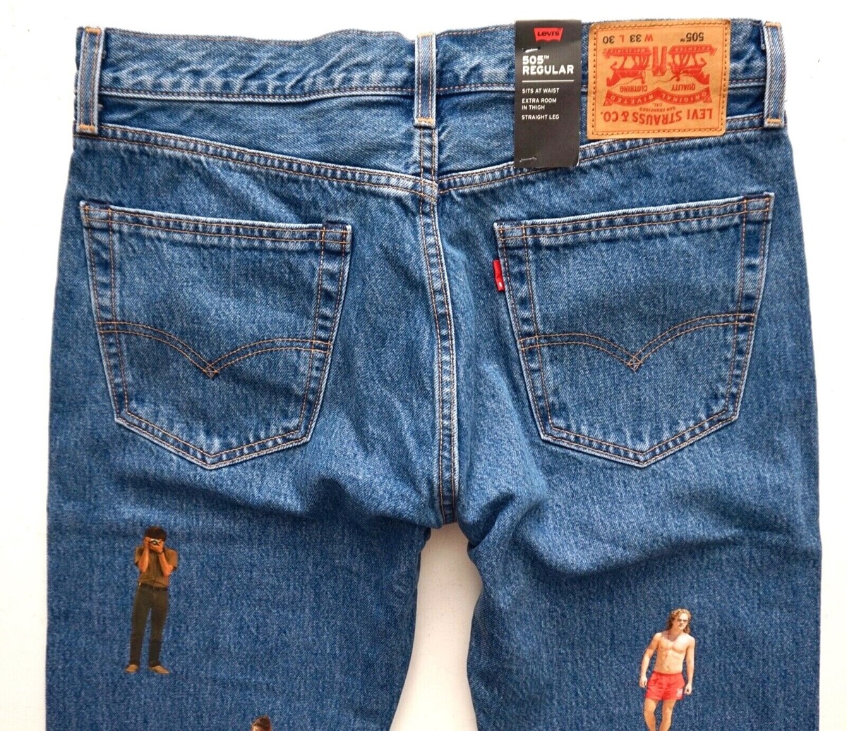 Levi's Levis x Stranger Things Nwt 505 Regular Fit Mikey Stone