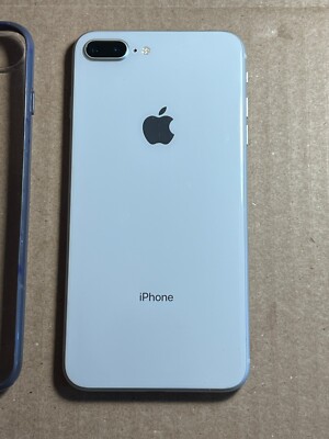 Apple iPhone 8 plus 256GB Silver Unlocked Smartphone (A1864) READ