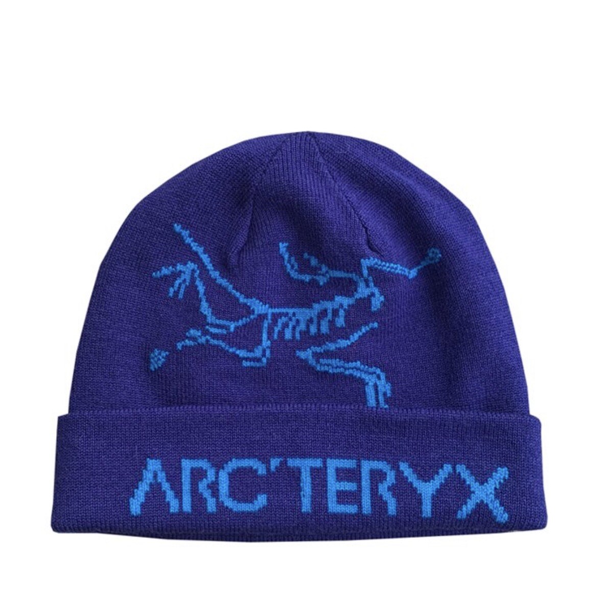 Arc'teryx Rolling Word Purple / Teal Beanie Hat Cap | eBay