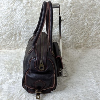 Marc by Marc Jacobs Y2K Archive Leather Shoulder Bag Brown Vintage