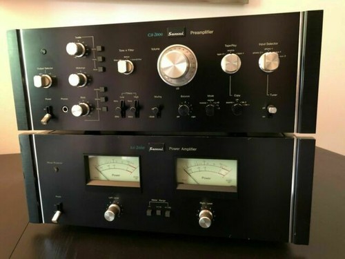 CA-606 Stereo Control Amplifier Vintage Preamp Sansui | eBay