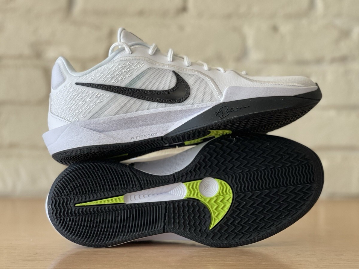 Nike Sabrina 2 TB Basketball Shoes White Black HF3234-100 Women Sz