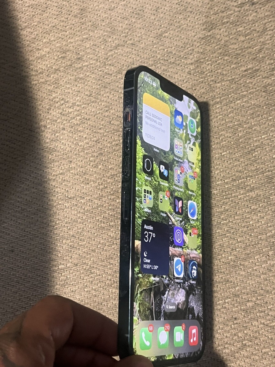 Apple iPhone 13 Pro Max - 128 GB - Silver (AT&T) for sale online