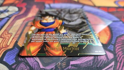 Son Goku Energy Marker Promo Prize Gold E03-02 Dragon Ball Fusion