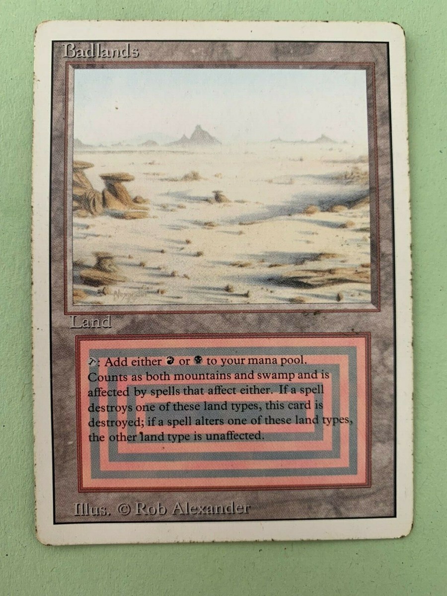 MTG Badlands 英語 3ED リバイズド デュアルランドb