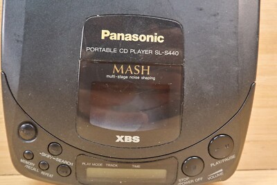 Vintage 90s Panasonic SL S440 Portable CD Player, Made in Japan | eBay