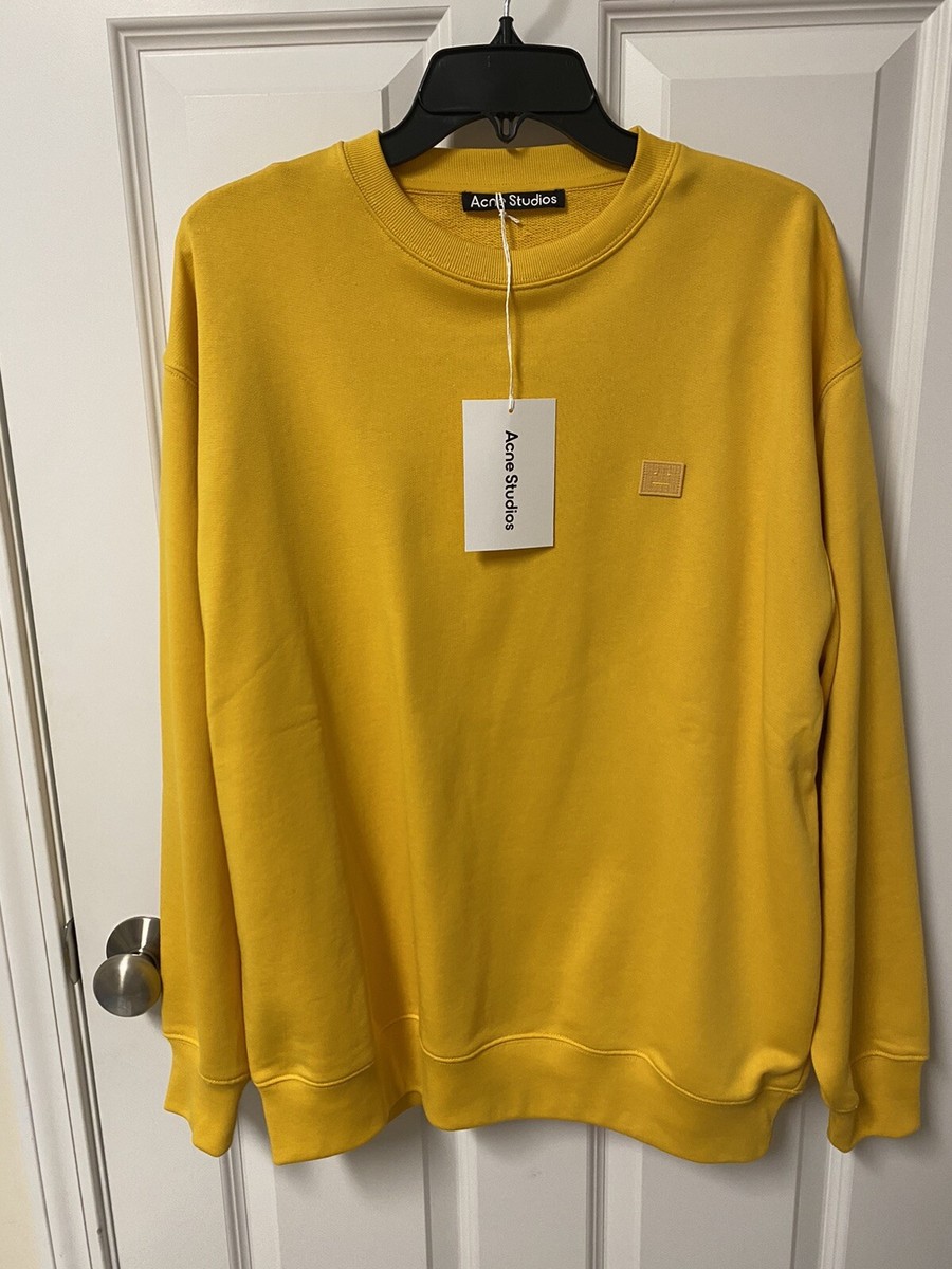 Authentic NWT Acne Studios Face Crew Neck Oversized Sweatshirt