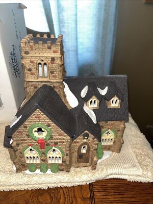 Dept 56 Dickens Village Series KNOTTINGHILL CHURCH 1989 With Box