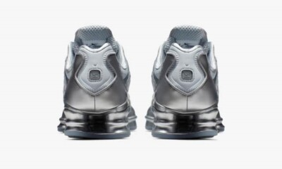 AR3566-003 Nike Shox TL Pure Platinum and Metallic Silver (Women's
