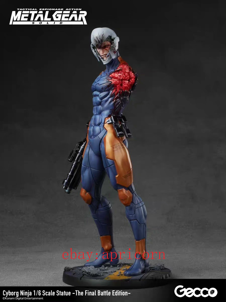 Apricorn 1/6 GECCO Metal Gear Solid Gray Fox Statue Figure Model