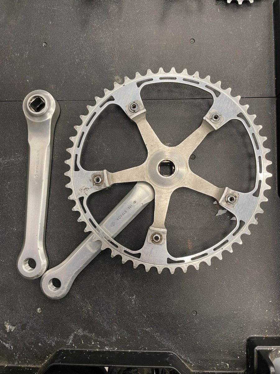Campagnolo Strada 170 Vintage Crankarms 144bcd Road | eBay