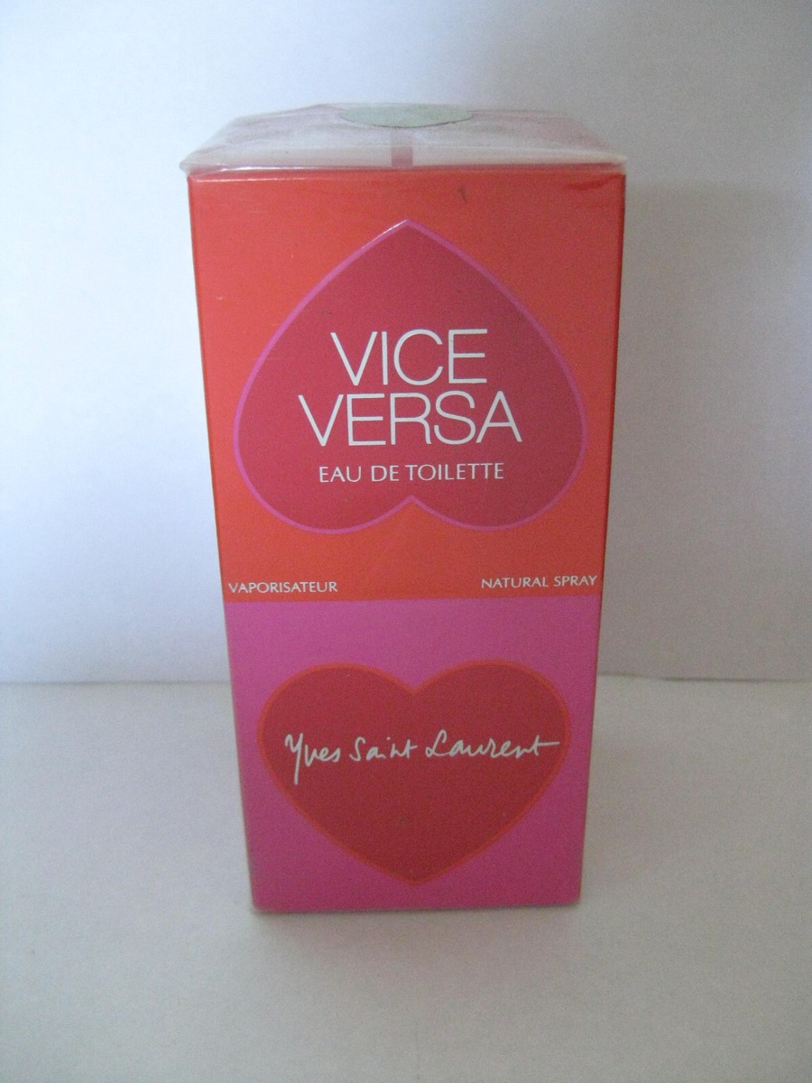 VICE VERSA by YVES SAINT LAURENT 3.3 oz 100 ml EDT SPRAY WOMEN NEW