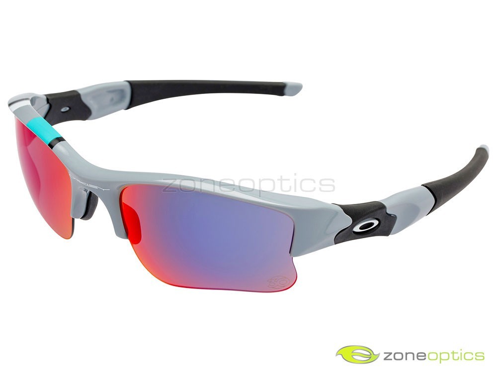 Oakley Flak Jacket XLJ 30 Years Sport Sunglasses 26-263 Fog (Grey