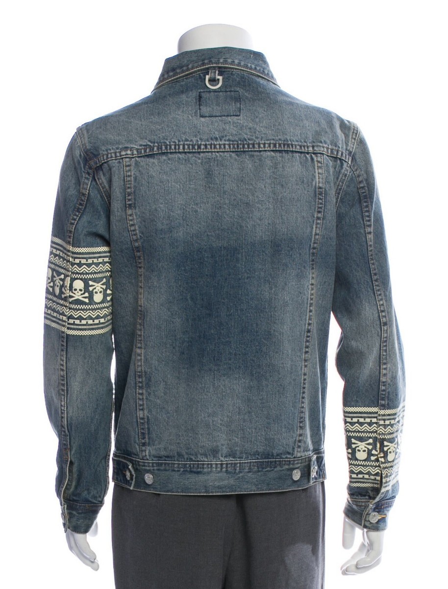 Mastermind Japan Denim Jacket New order Mens size Large | eBay