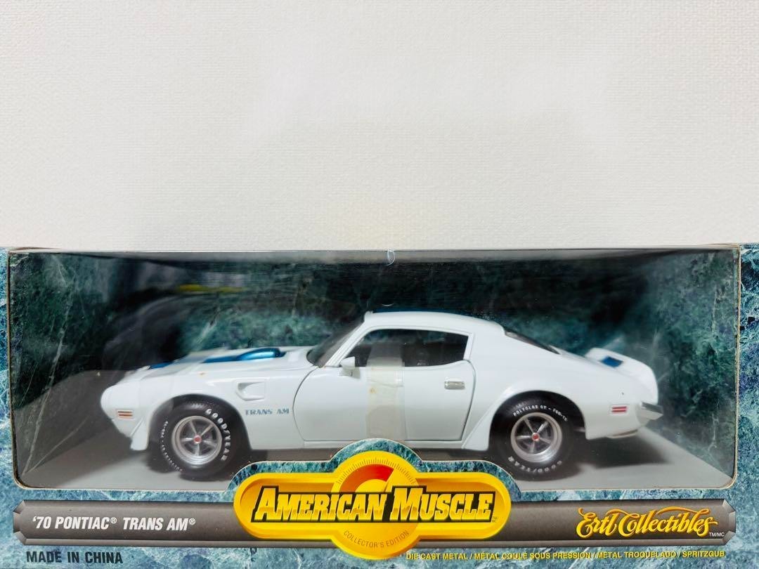 Artel 1/18 Scale '70 Pontiac Trans Am Diecast Model Car - Used