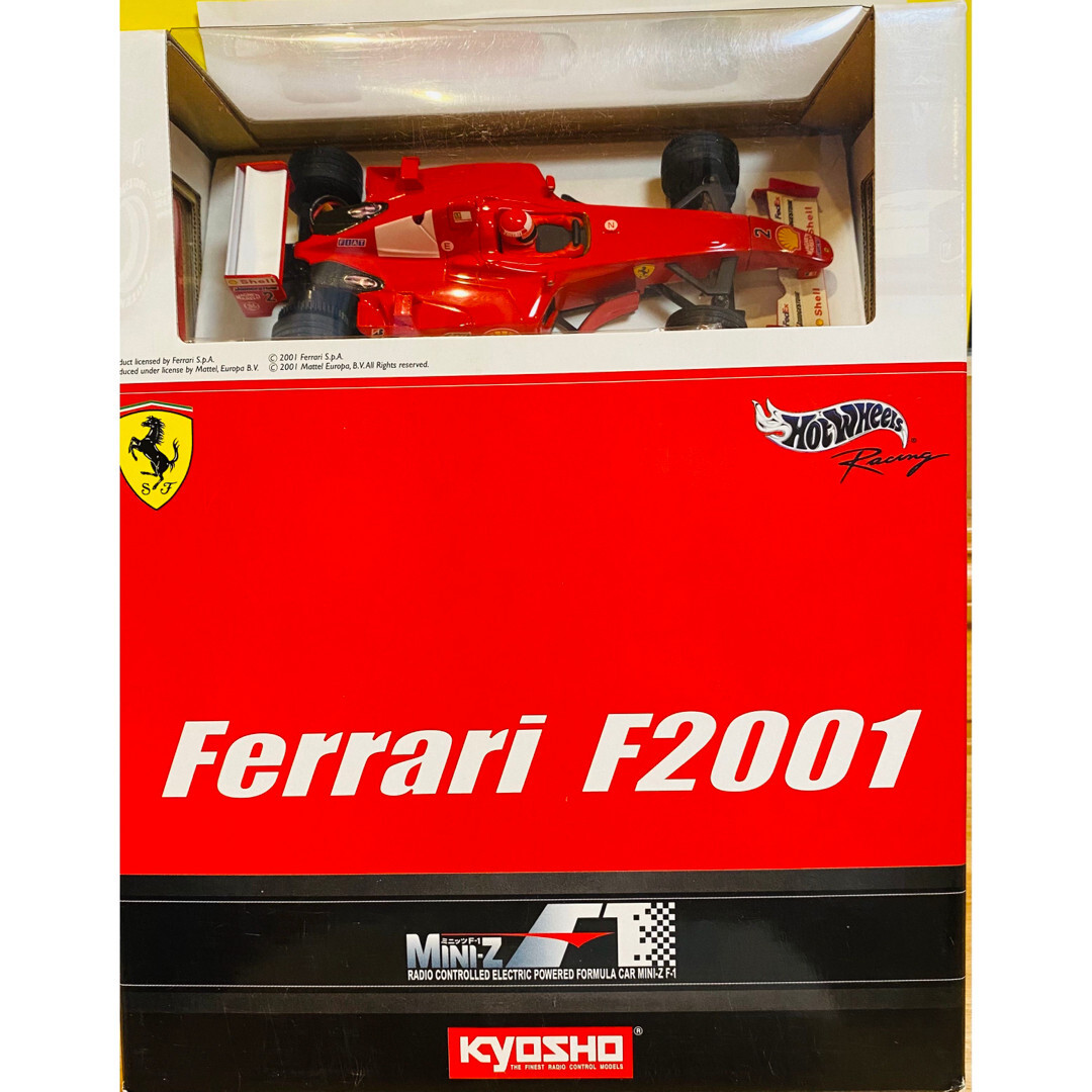 Kyosho Mini-z F-1 Ferrari F2001 Ready set RC - Hotweels Japan