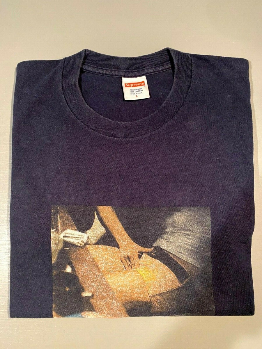 Supreme Kids Hand Tee Larry Clark 20 SS 2015 Large Jesus Christ
