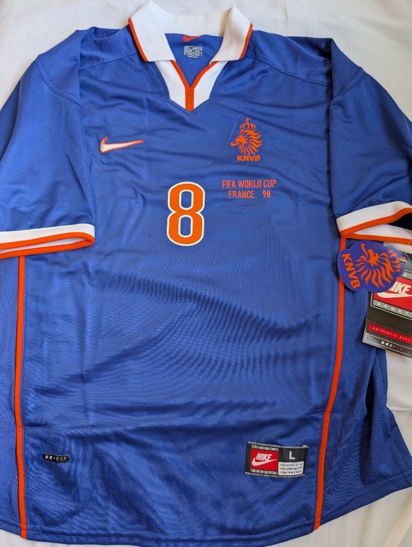 ユーロ96 オランダ代表 ベルカンプ ヴィンテージユニフォーム 印象的な