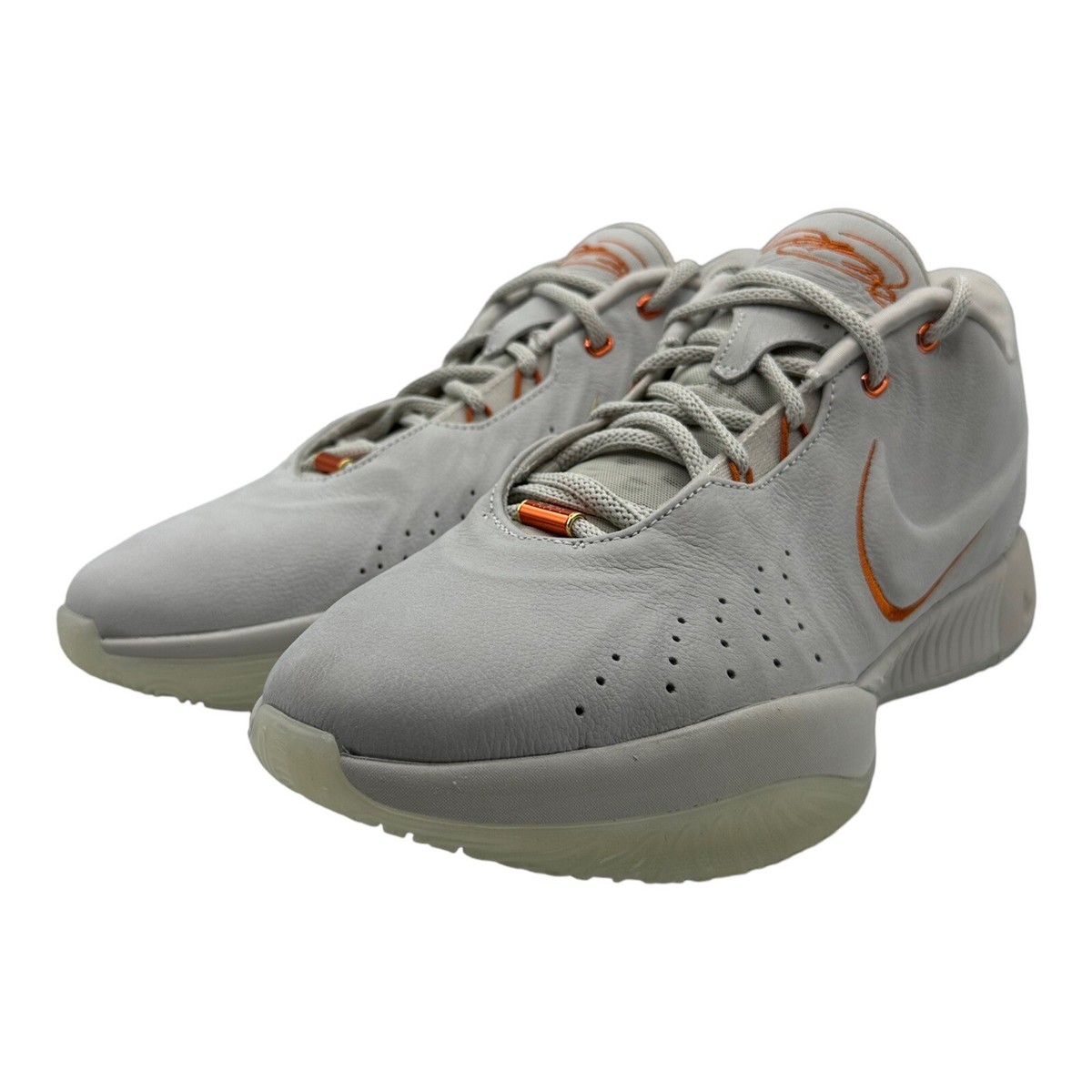 Nike Lebron XXI 21 “Akoya” Lt-Bone/Campfire Orange FV2345-001