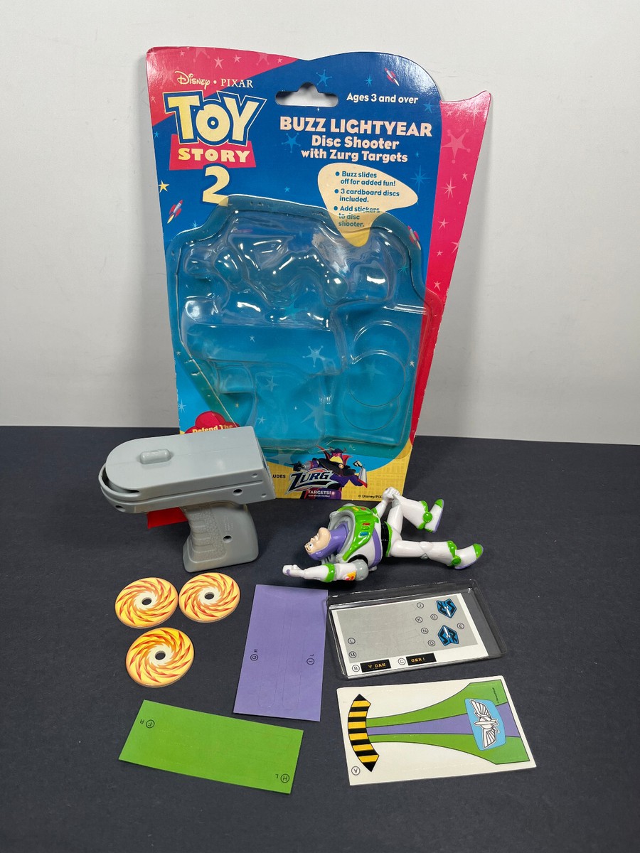 Disney Pixar Toy Story 2 BUZZ LIGHTYEAR DISC SHOOTER Zurg Target