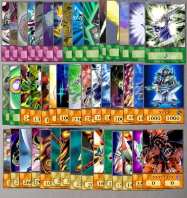 ゲームキャラクター Yu-Giho card and decks Yugi Deck Anime (520