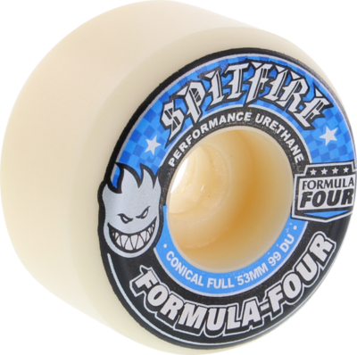 Spitfire Formula Four Conical Full 53mm 99a Skateboard Wheels Set