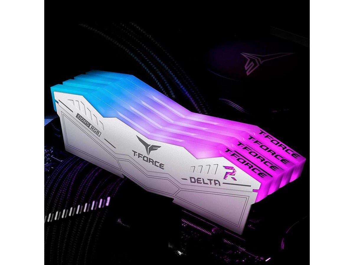Team T-Force Delta RGB 32GB (2 x 16GB) PC Memory RAM DDR5 6000