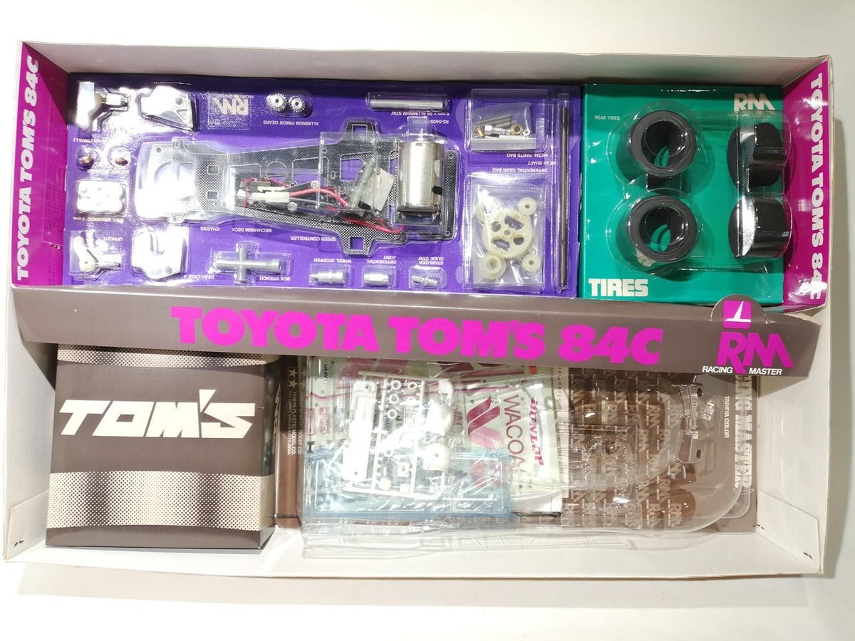 TAMIYA Toyota Tom's 84C Racing Master MK.6 1/12 RC Kit,