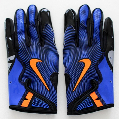 Nike Vapor Jet 8.0 Football Gloves Adult Men's Large Racer Blue