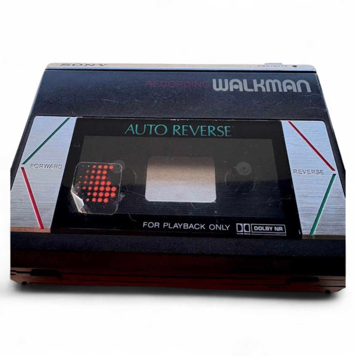 Sony Walkman WM-R55 Cassette Player Recorder Black For Parts Not