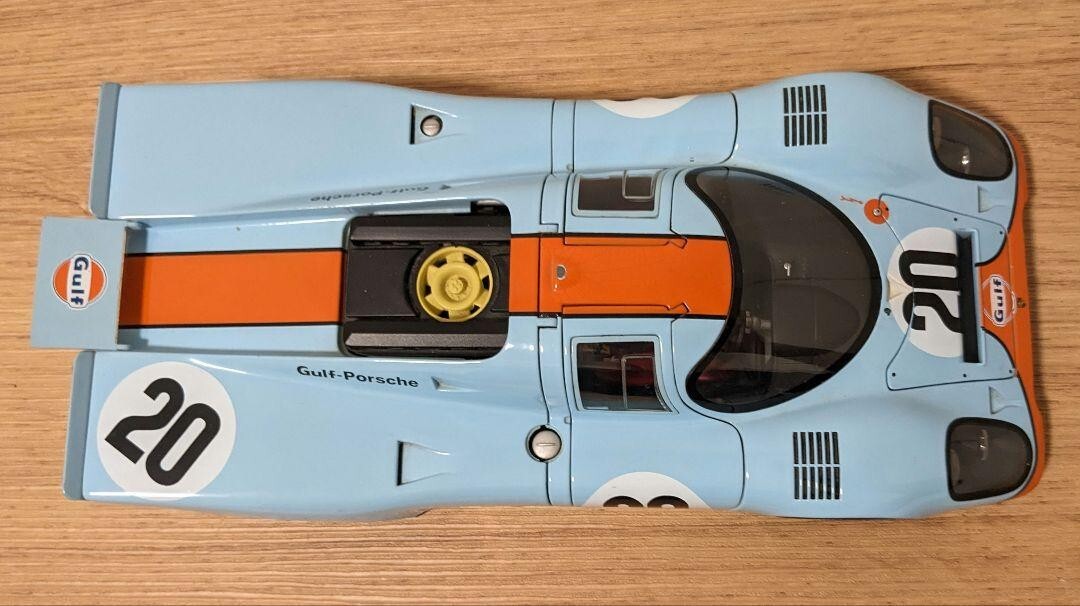 1/18 AUTOart Porsche 917K #20 Gulf Blue No Box From Japan Model
