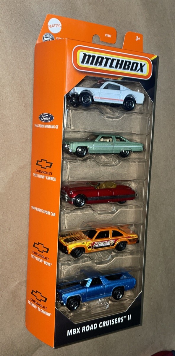 Matchbox 2025 MBX Road Cruisers II Series 5 Vehicle Gift Pack 1:64