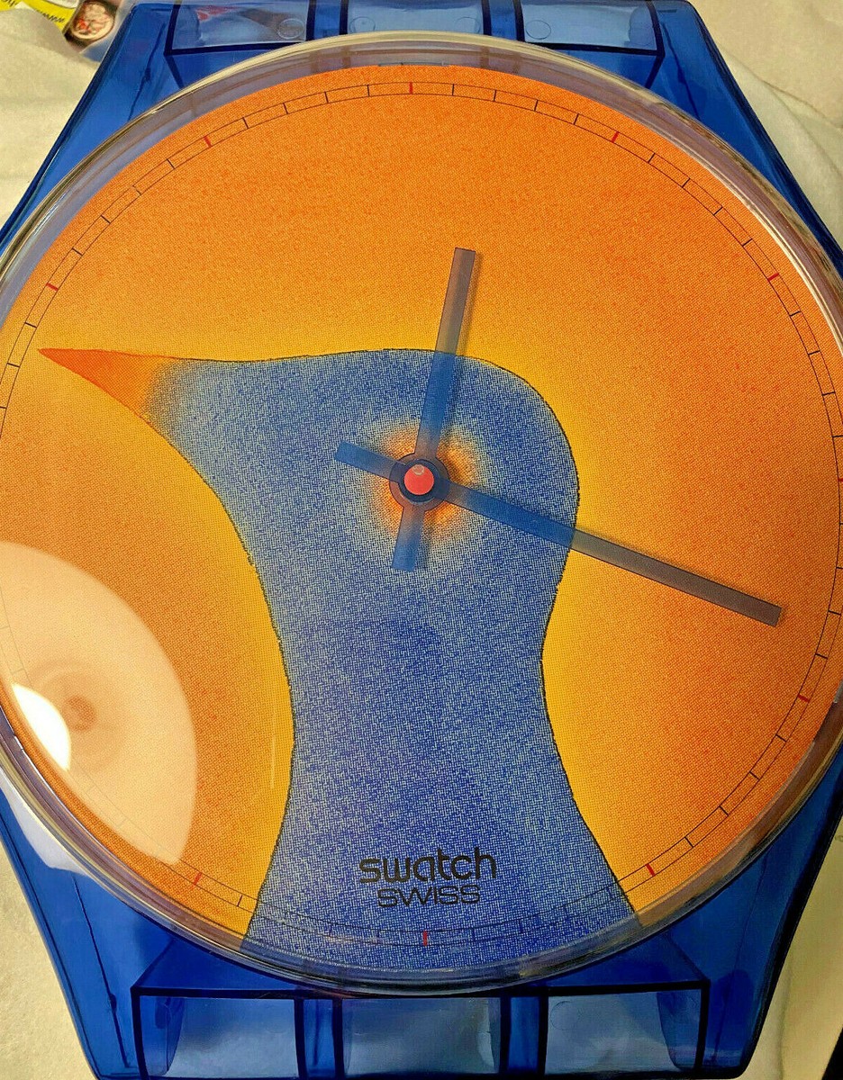 Swatch Maxi MGZ001 Folon Very Rare 2,10mt. UNICO SU Ebay!!! | eBay