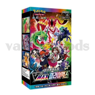 Pokemon Card Sword & Shield VMAX CLIMAX High Class Pack Booster