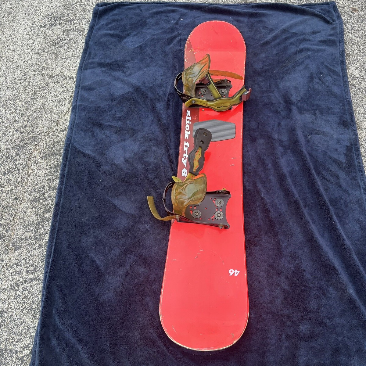 Morrow Slick frty 6 Snowboard - Slick 46 Red Top White Bottom W