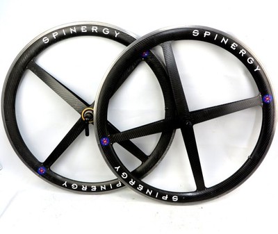 SPINERGY REV X WHEELSET Carbon Fiber Road Bicycle Wheels 2110g 8/9